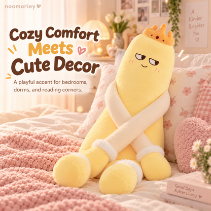 Giant Hugging Plush Pillow – Ultra-Soft Long Body Pillow for Sleeping, Cuddling & Cozy Bedroom Decor