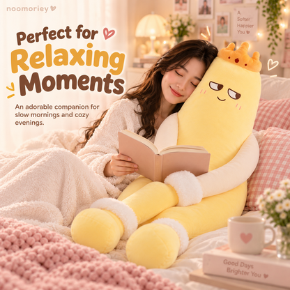 Giant Hugging Plush Pillow – Ultra-Soft Long Body Pillow for Sleeping, Cuddling & Cozy Bedroom Decor
