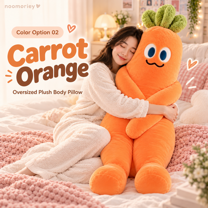 Giant Hugging Plush Pillow – Ultra-Soft Long Body Pillow for Sleeping, Cuddling & Cozy Bedroom Decor