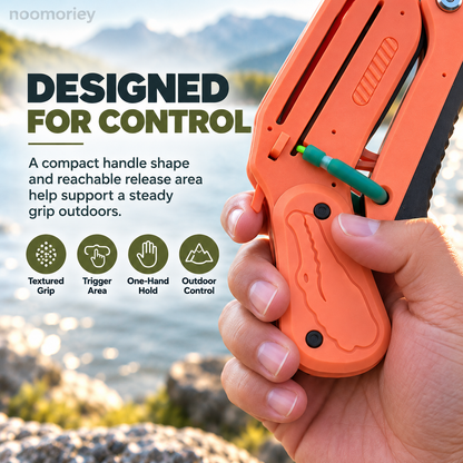 Portable Folding Slingshot Launcher, Compact Outdoor Target Toy