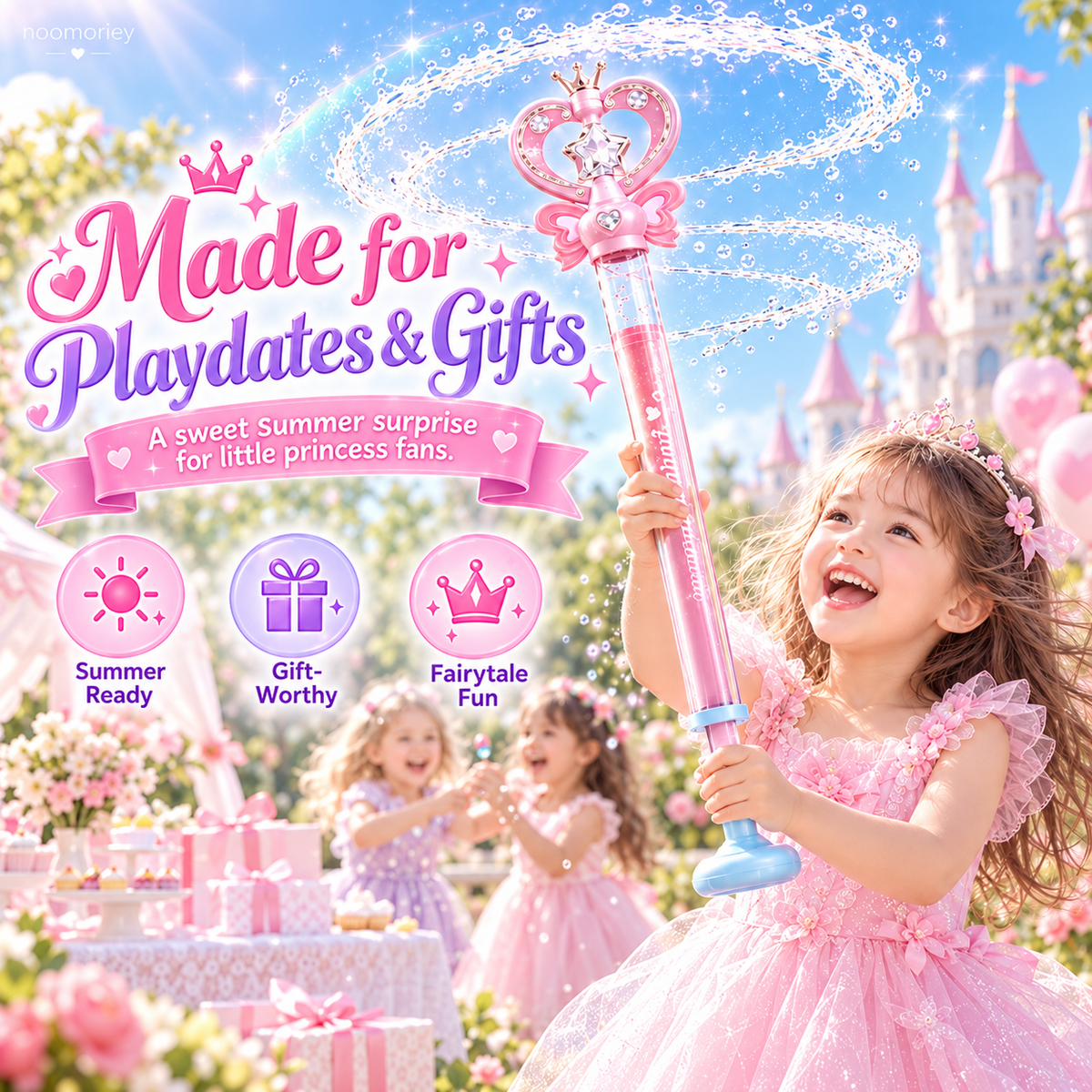 🪄 Fairy Magic Wand Water Blaster – Big Splash Summer Fun! 💦