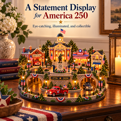 🎖️ America’s Hometown Heroes | 250th Anniversary Lighted Tribute Village