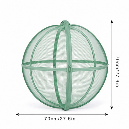 Portable Outdoor Cat Enclosure Mesh Ball Cat Cage