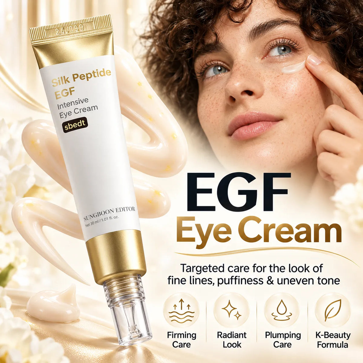 🎁EGF Peptide Eye Cream – Anti-Aging, Firming & Hydrating Eye Care