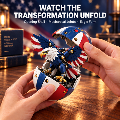 🥚➡️🦅Patriot Eagle™ Egg-to-Eagle Transforming Figure🔥