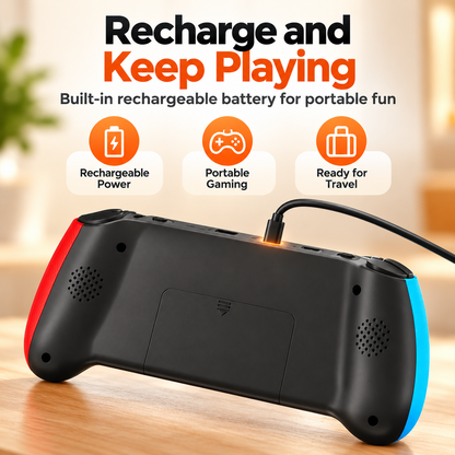 🎮 Retro Gaming Console – 3.5" HD Screen, TV Connection & Dual Controllers