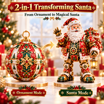 🎅✨ Santa Surprise™ | 2-in-1 Transforming Christmas Ornament