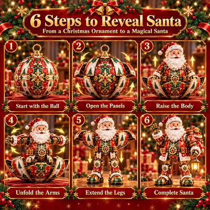 🎅✨ Santa Surprise™ | 2-in-1 Transforming Christmas Ornament