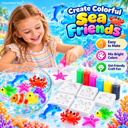 🧚 Magic Water Elf DIY Kit – Create Your Own Magical Aqua Gel Squishies ✨