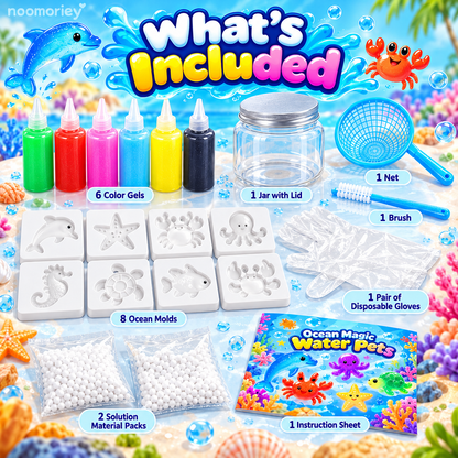 🧚 Magic Water Elf DIY Kit – Create Your Own Magical Aqua Gel Squishies ✨