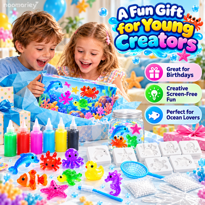 🧚 Magic Water Elf DIY Kit – Create Your Own Magical Aqua Gel Squishies ✨