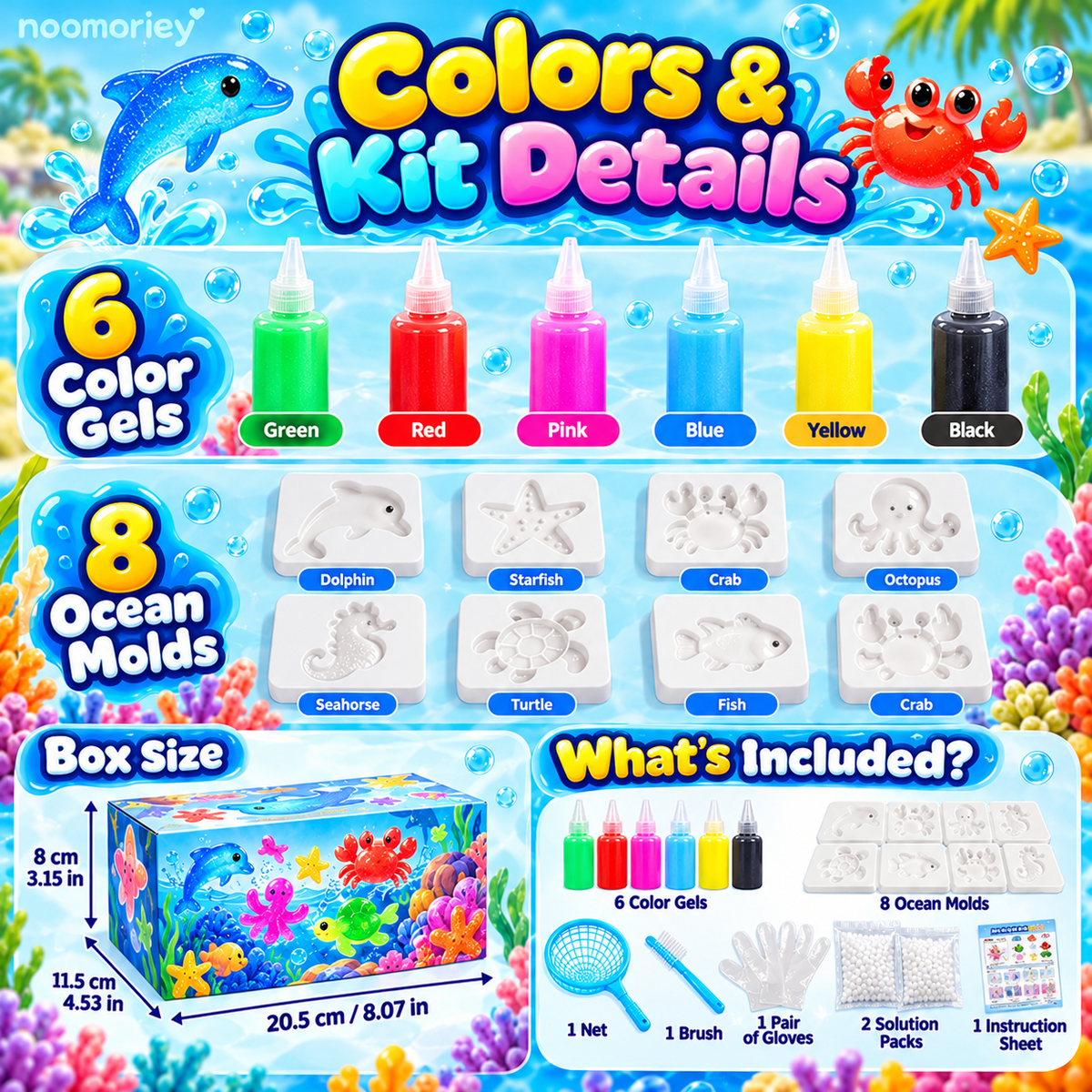 🧚 Magic Water Elf DIY Kit – Create Your Own Magical Aqua Gel Squishies ✨