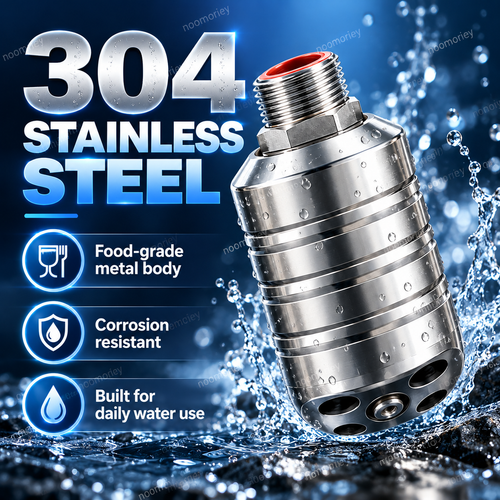 💧 Automatic Water Level Control Valve – 304 Stainless Steel No-Electricity Water Tank Refill Valve, 1/2" Threaded Inlet