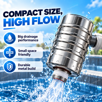 💧 Automatic Water Level Control Valve – 304 Stainless Steel No-Electricity Water Tank Refill Valve, 1/2" Threaded Inlet