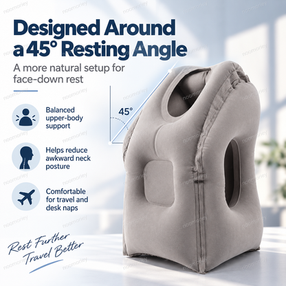 ✈️ Inflatable Travel Pillow – Rest More Comfortably on Every Journey
