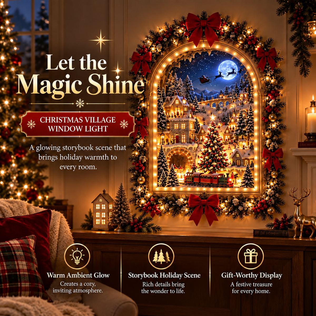 The Christmas Portal™ – Animated Christmas Village