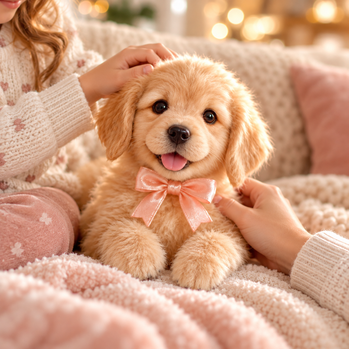 🔥Limited Time 50% OFF🐶Realistic Robotic Golden Retriever Puppy ✨ The Cutest Christmas Surprise🎁