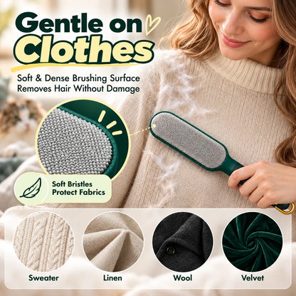 Self-Cleaning Pet Hair Remover Brush for Clothes