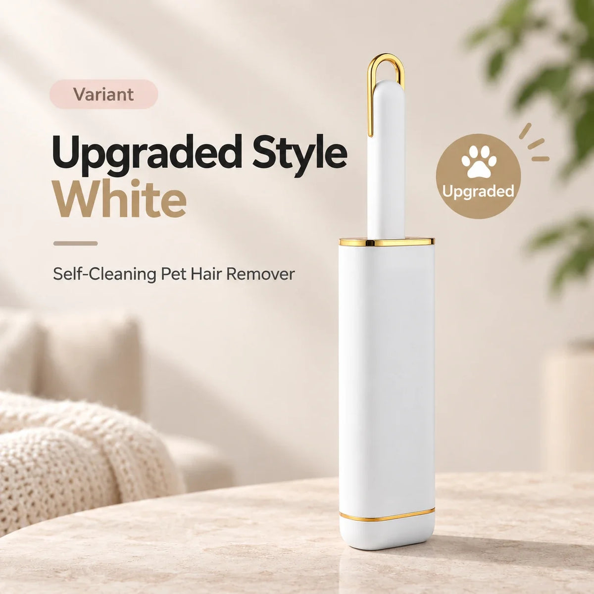 Self-Cleaning Pet Hair Remover Brush for Clothes