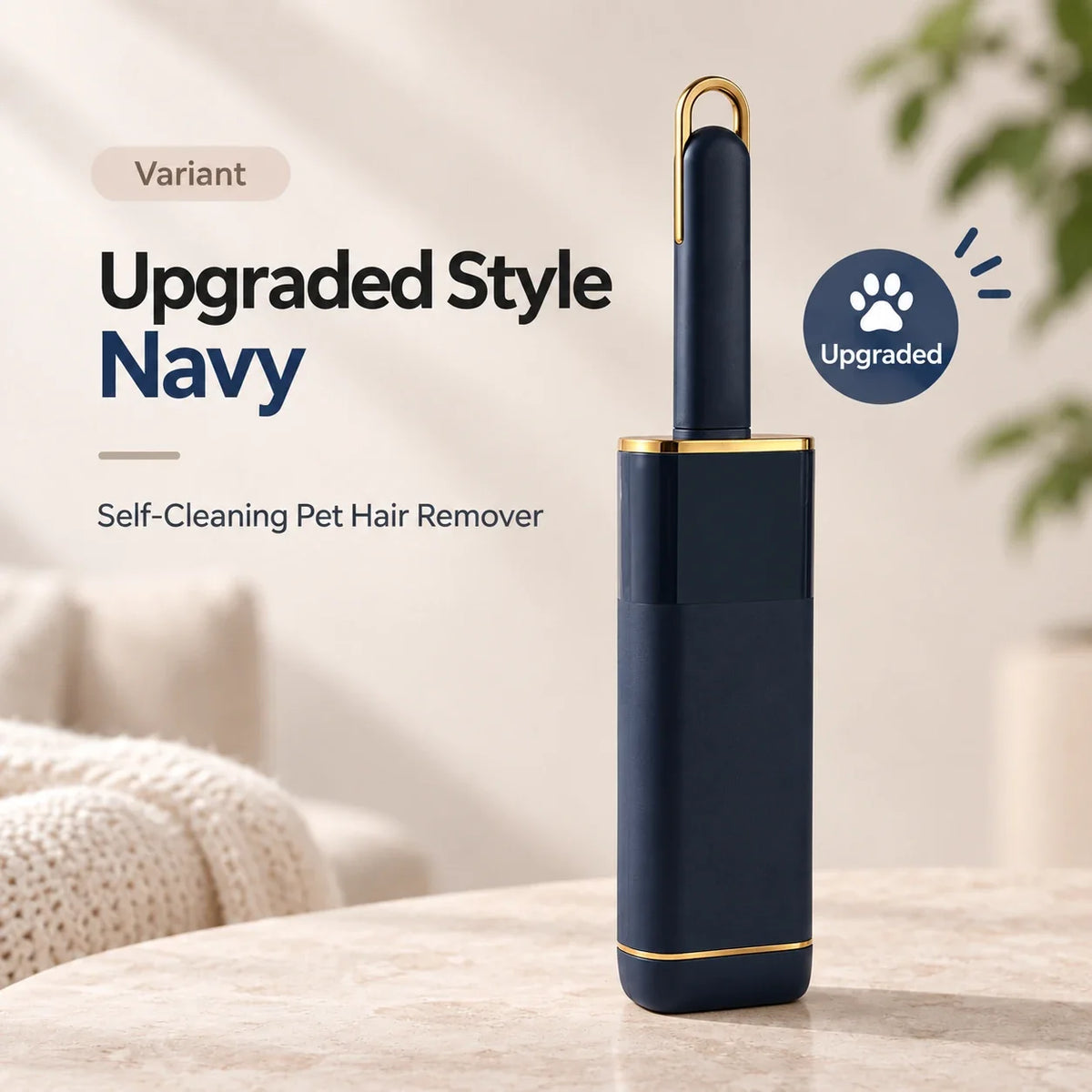 Self-Cleaning Pet Hair Remover Brush for Clothes