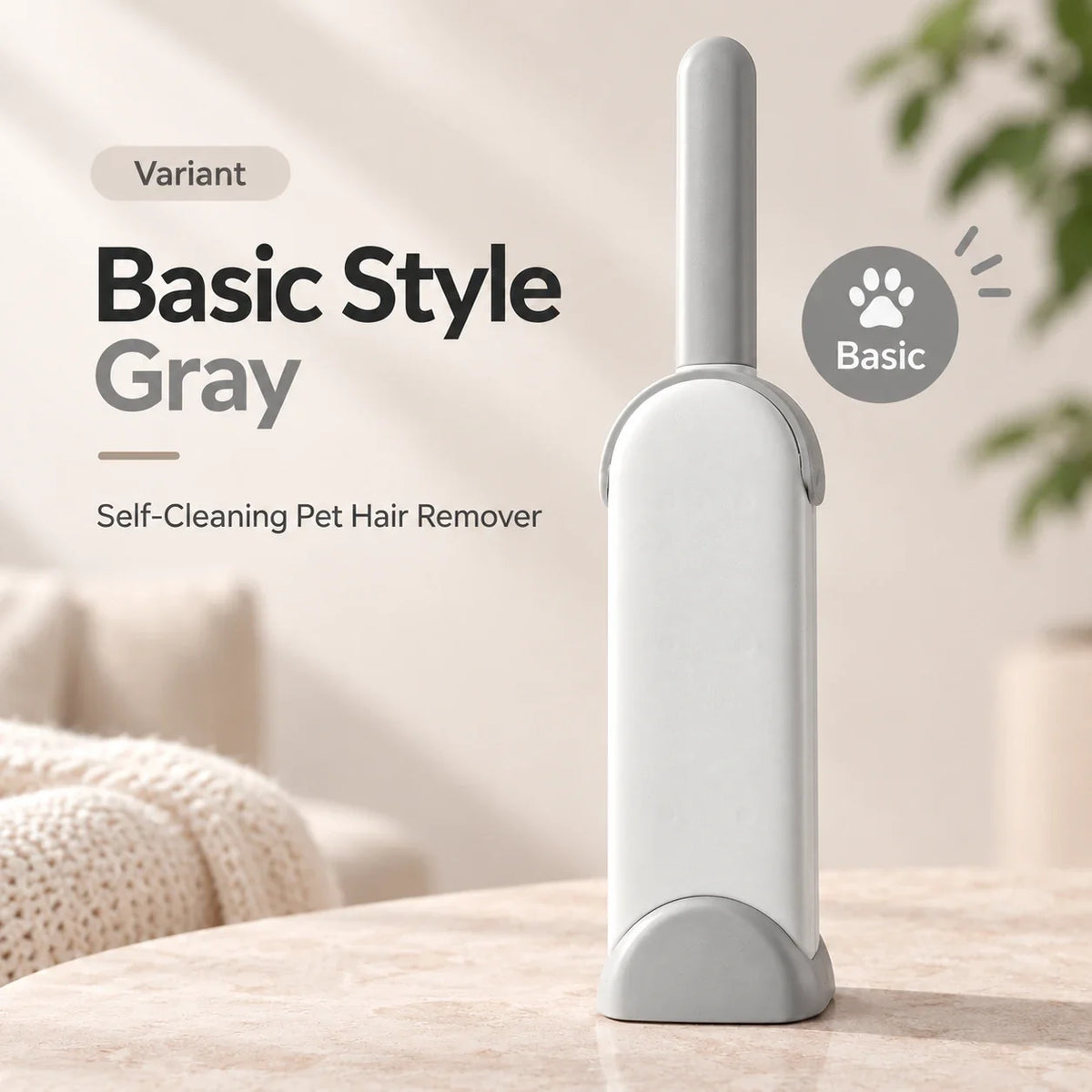 Self-Cleaning Pet Hair Remover Brush for Clothes