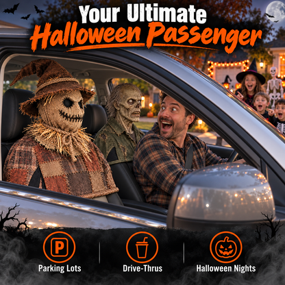 💀Rotating Head Halloween Prank Decoration
