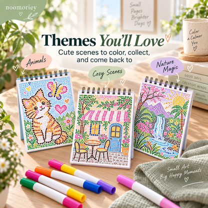 ✨ Mindful Dot Art Meditation Kit – 3-Piece Guided Painting Boards for Stress Relief