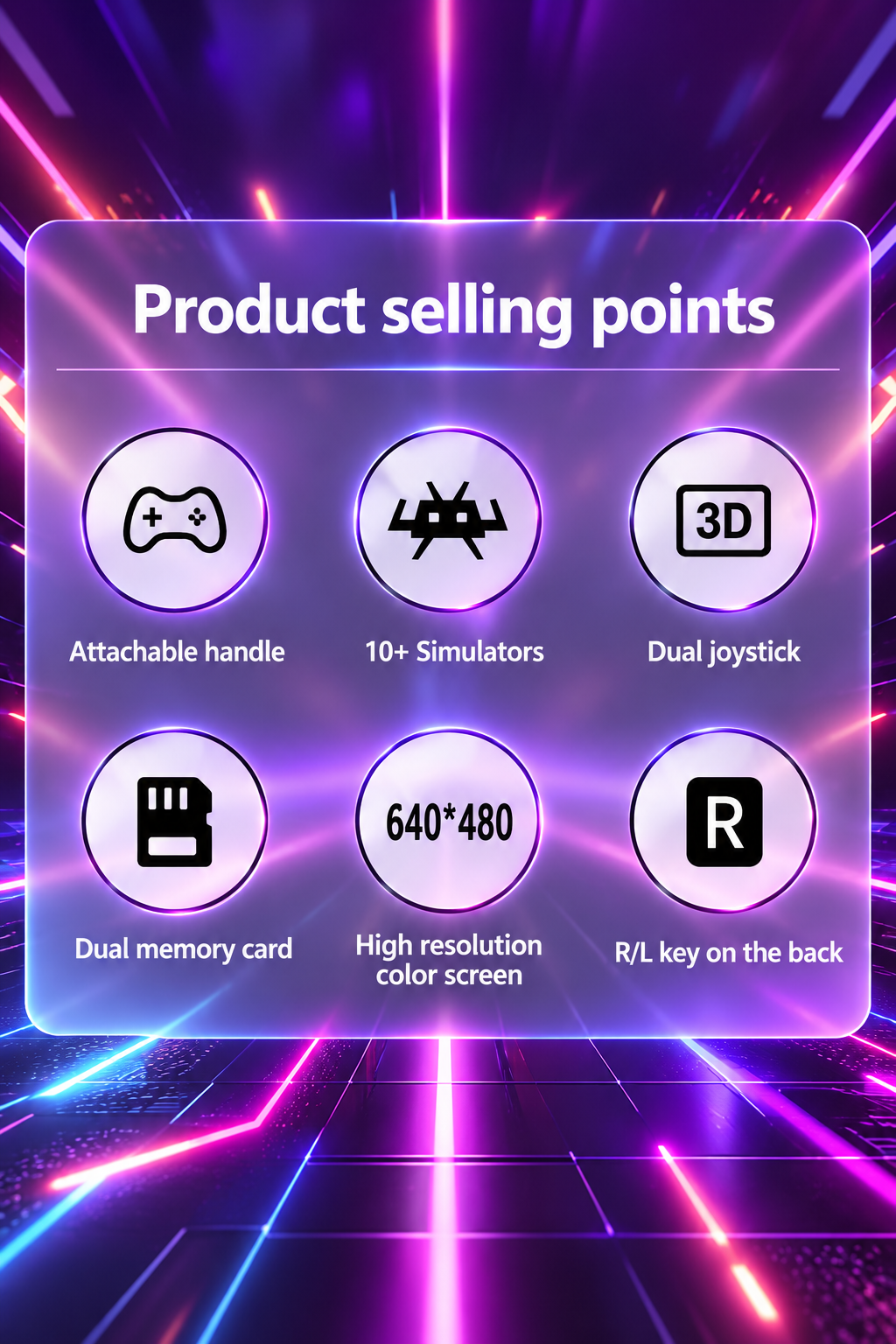 🎮🔥 Ultimate Retro Handheld Game Console – Thousands of Classic Games in Your Pocket!