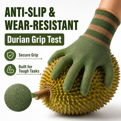 Noomoriey™ Heavy-Duty Waterproof Gardening & Work Gloves with Anti-Slip Rubber Grip