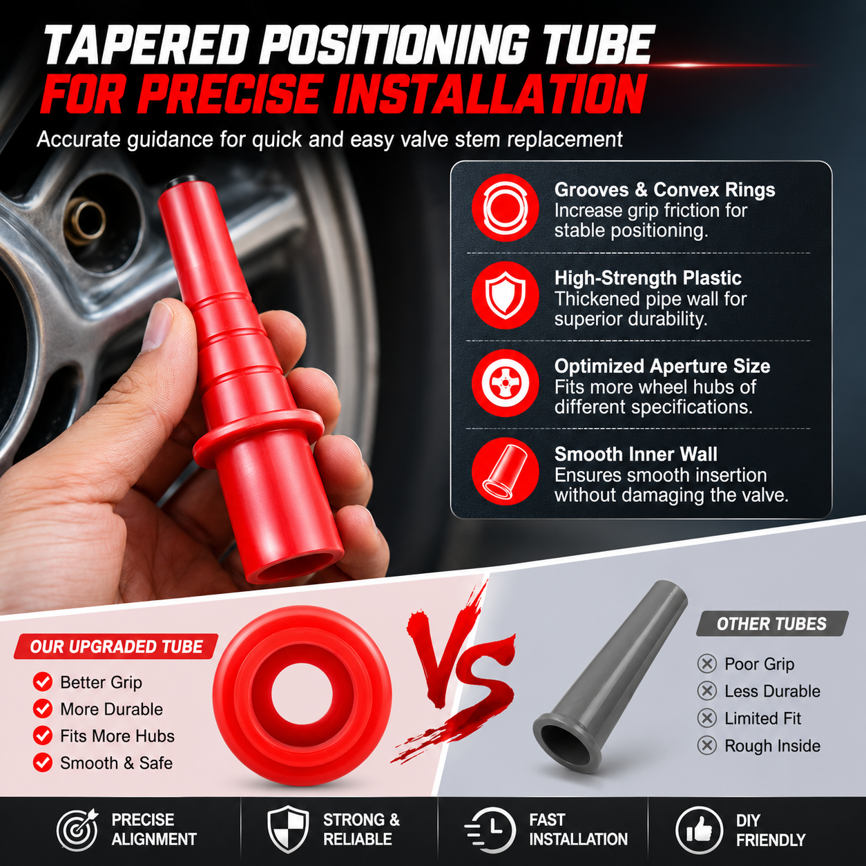 14-Piece Set Quick Change Tire Valve Tool Kit