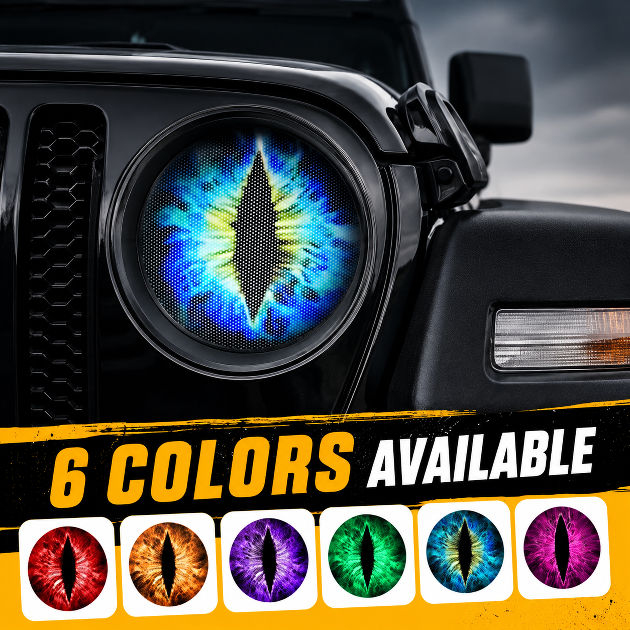 🚘SAVE 50% NOW💀 Beast Eyes Car Headlight Stickers 🚘