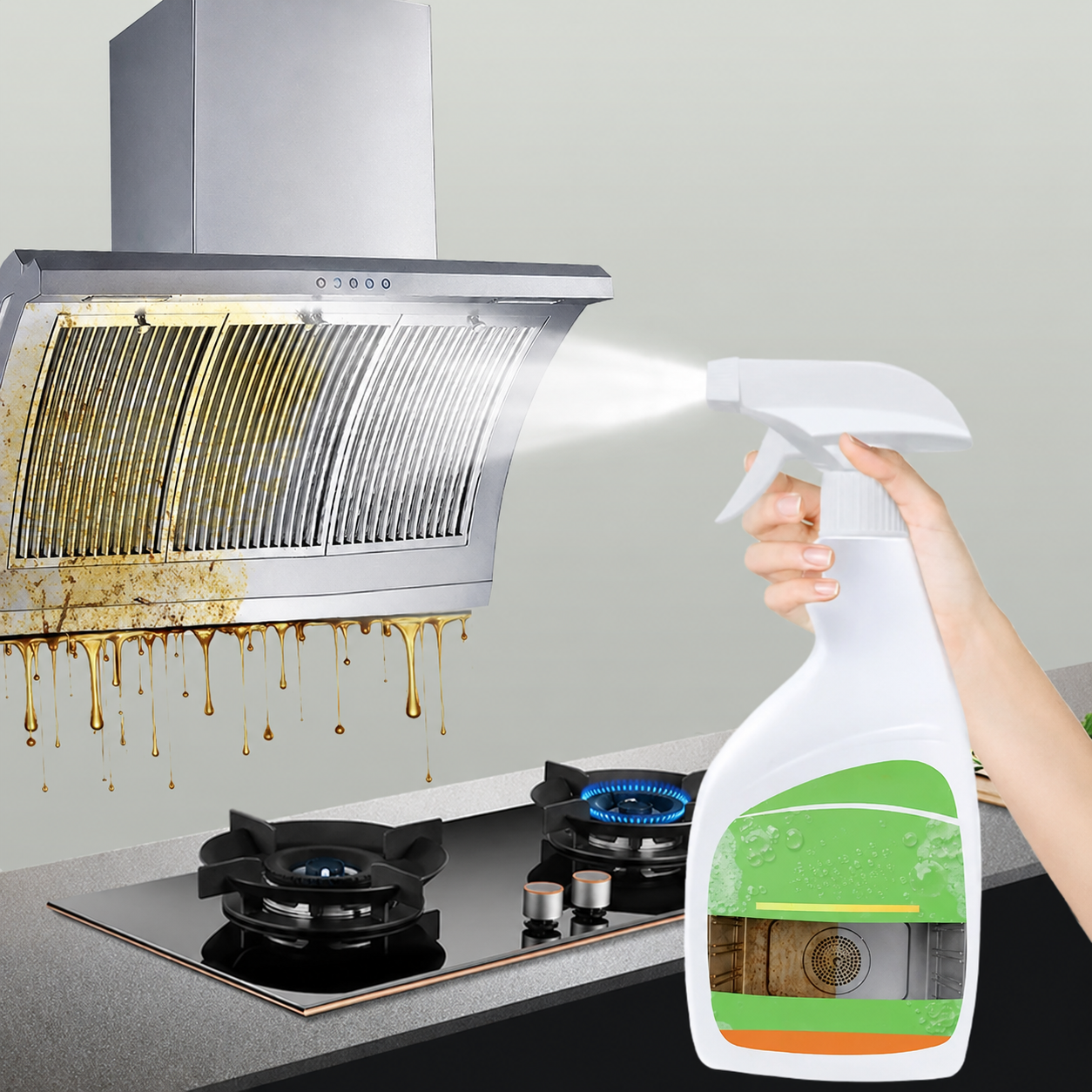 Heavy Duty Kitchen Degreaser Spray 500ml