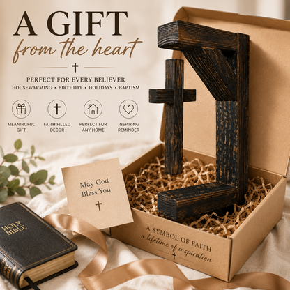 ✝️ The Floating Cross™ – A Beautiful Symbol of Faith & God's Grace