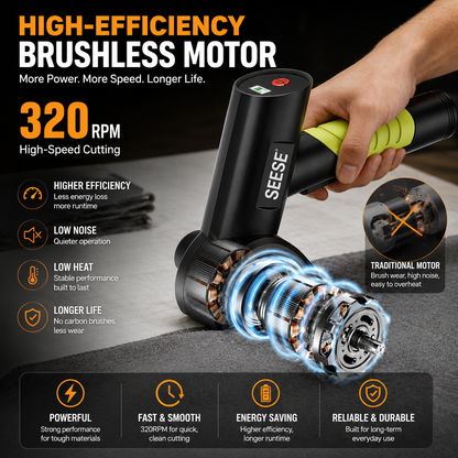 ⚡ Rechargeable Cordless Electric Scissors | Electric Cardboard Box Cutter