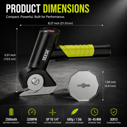 ⚡ Rechargeable Cordless Electric Scissors | Electric Cardboard Box Cutter