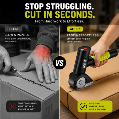 ⚡ Rechargeable Cordless Electric Scissors | Electric Cardboard Box Cutter