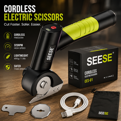 ⚡ Rechargeable Cordless Electric Scissors | Electric Cardboard Box Cutter
