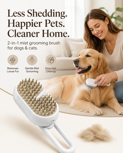 🏆🏆2026 Best-Selling Nebulizing Grooming Comb || Grab Big Discounts Fast