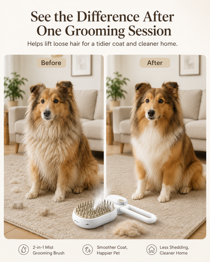 🏆🏆2026 Best-Selling Nebulizing Grooming Comb || Grab Big Discounts Fast