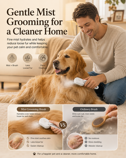 🏆🏆2026 Best-Selling Nebulizing Grooming Comb || Grab Big Discounts Fast