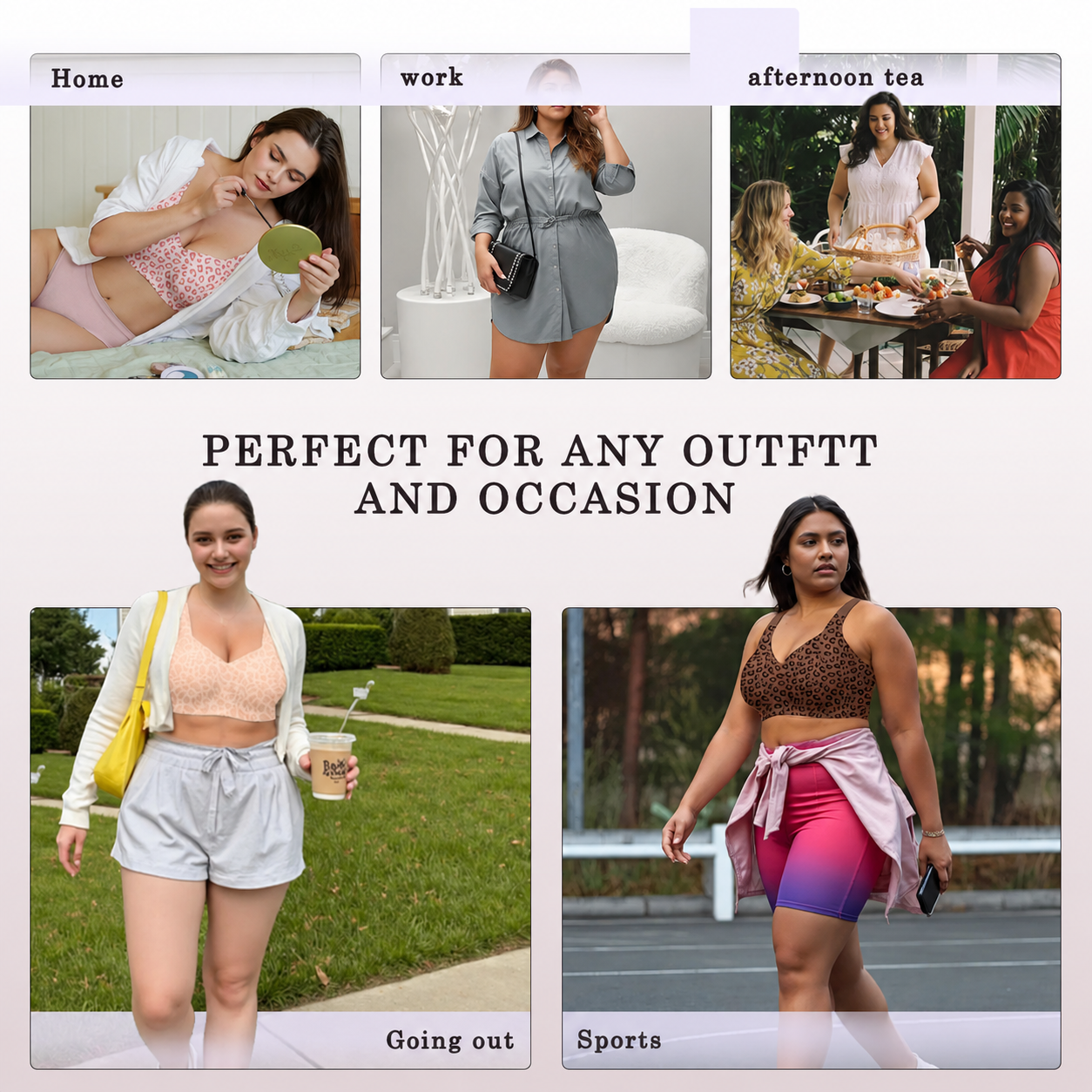 🏆Flash Sale⚡60K+ SOLD! Women Jelly Bras Wirefree Full Coverage No Underwire Everyday Bras Comfortable Wireless Padded Tshirt Bra