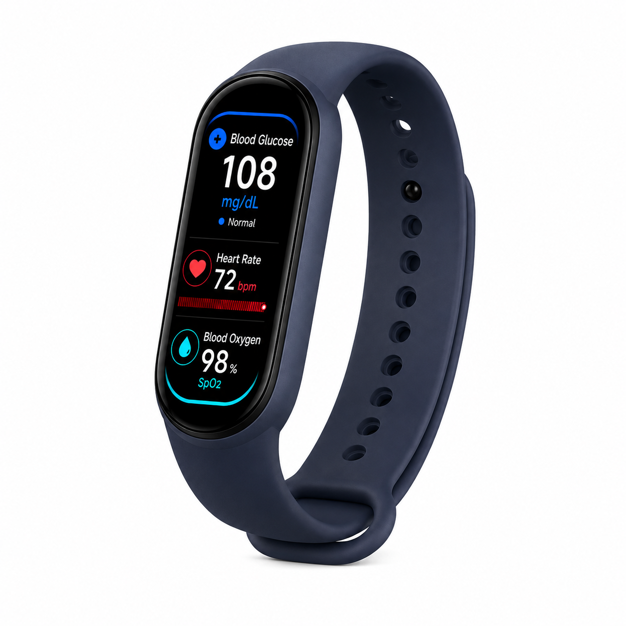 🔥80% OFF Launch Offer 🏆 2026 M9 Non-Invasive Smart Band 📈12 health reports - No-Prick