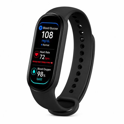 🔥80% OFF Launch Offer 🏆 2026 M9 Non-Invasive Smart Band 📈12 health reports - No-Prick