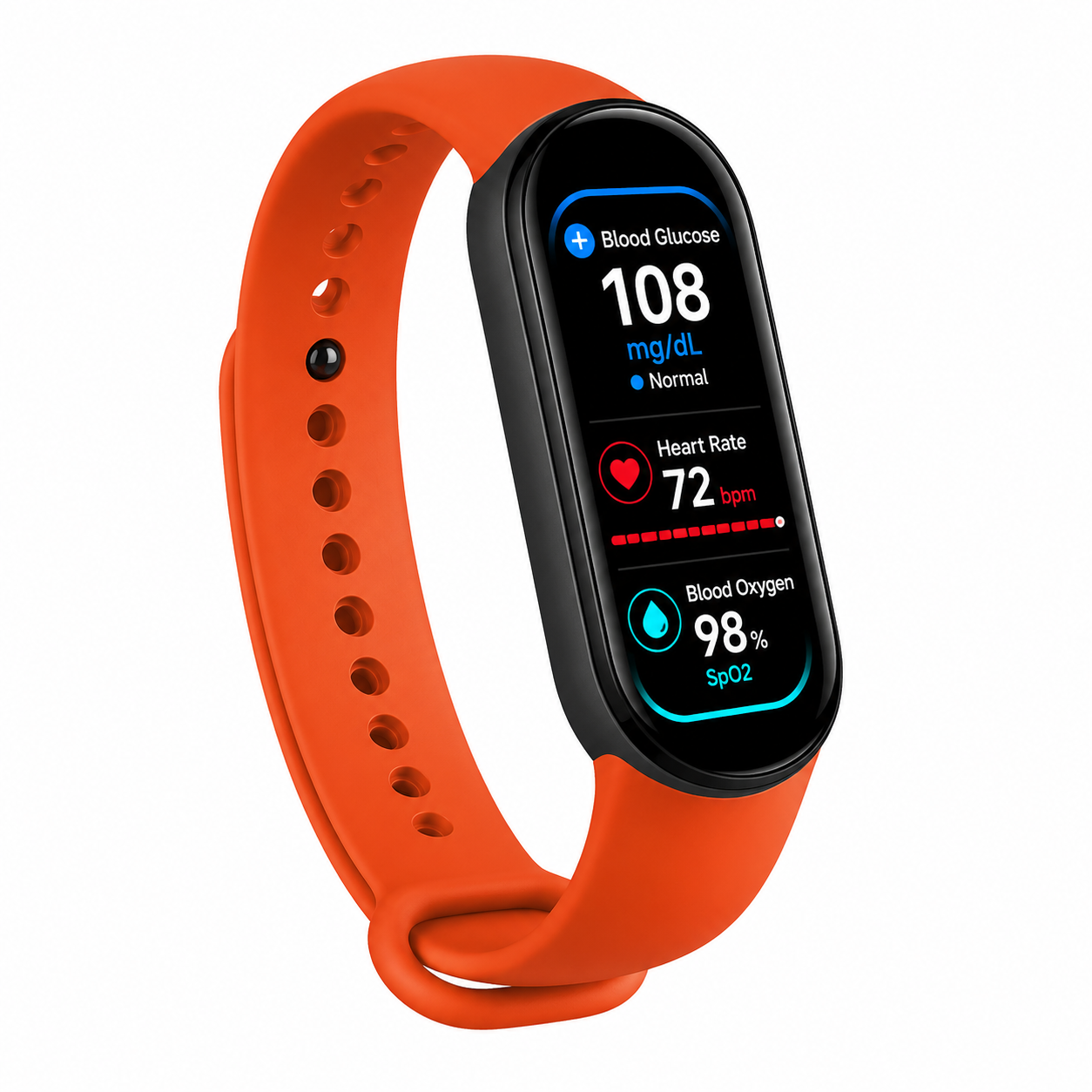 🔥80% OFF Launch Offer 🏆 2026 M9 Non-Invasive Smart Band 📈12 health reports - No-Prick