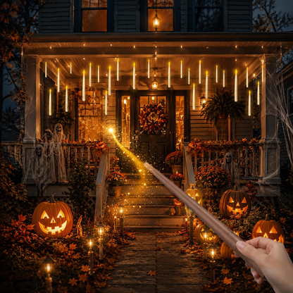 🪄50% OFF TODAY🕯️ Magic Wand Flameless Candles🎄Wave the Wand. Light the Magic.