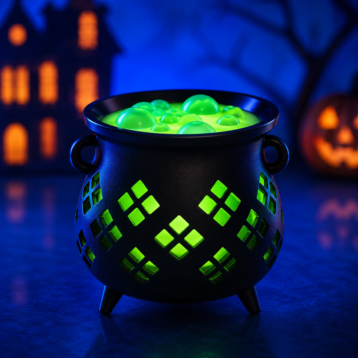 🎃Cute Witch's Cauldron Light | Halloween Lights | Candle Light