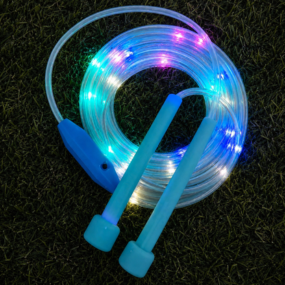 🌟Vibrant Glowing Skipping Rope – Make Night Workouts & Playtime Fun! 💫