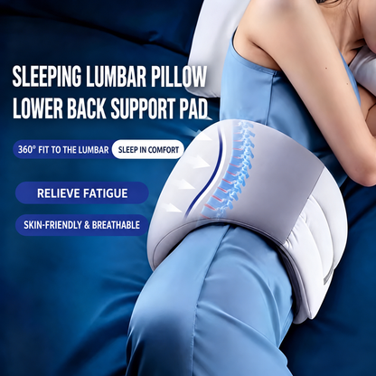 Adjustable Lumbar Support Pillow – For Bed, Office, Car & Sofa