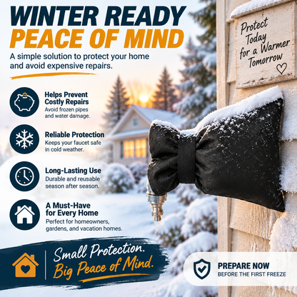 🔥HOT SALE✨Buy 1 Get 1 Free❄️ Outdoor Faucet Cover | Winter Freeze Protection Insulated Spigot Protector