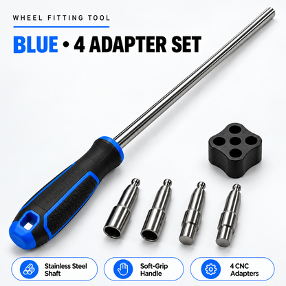🔧 Heavy Wheel Fitting Tool – Hub Positioning & Tire Mounting Assistant